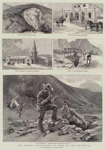De recente goudvondsten in de Transvaal door William Lockhart Bogle